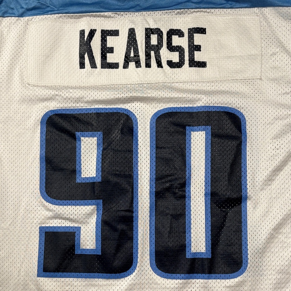 Jevon Kearse Tennessee Titans Reebok NFL Jersey Size Medium Vintage - Picture 8 of 11